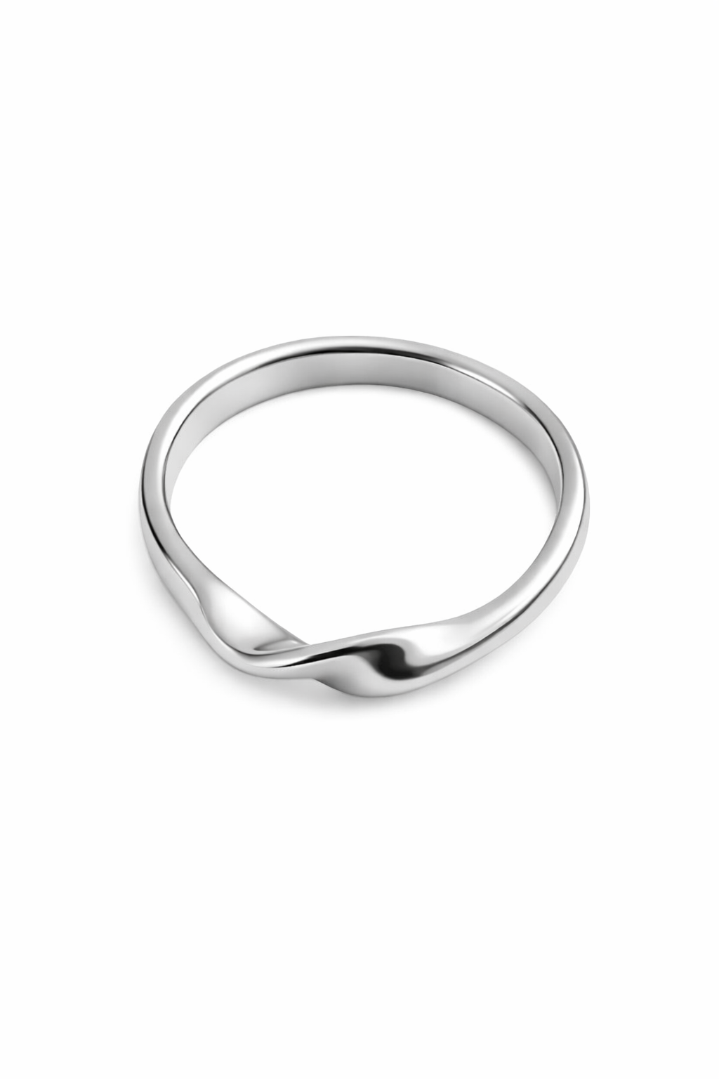 Wave Band Ring