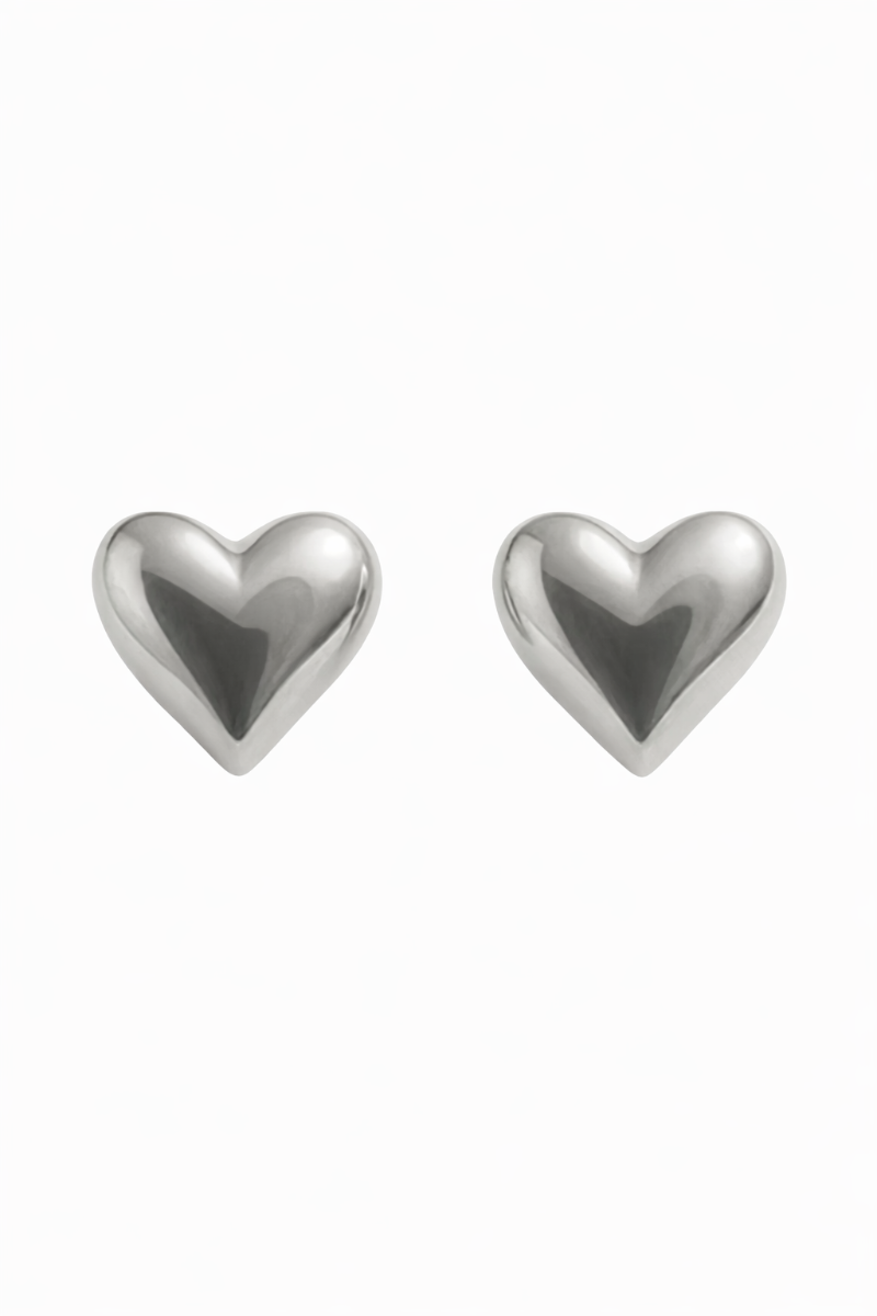 Luxe Love Mini Heart Stud Earrings