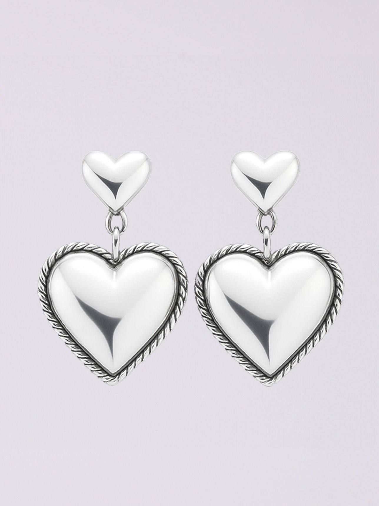 LUXE LOVE BIG EARRINGS
